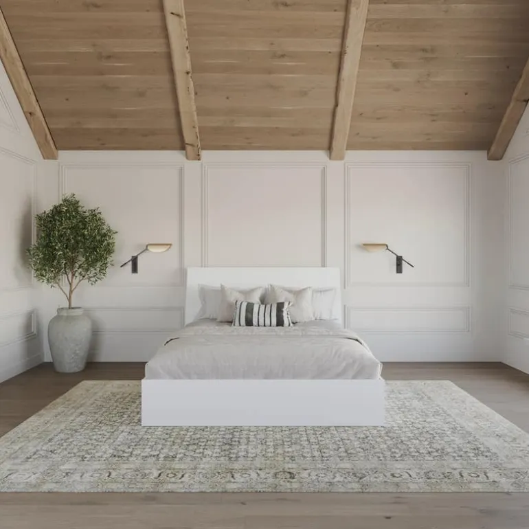 Queen Bed with 2-Drawer Storage and Headboard (60") - Nexera