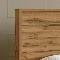 Queen Bed with 2-Drawer Storage and Headboard (60