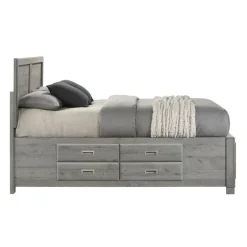 Queen Bed with Drawers & Headboard - 60