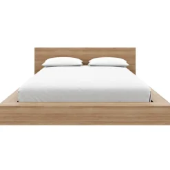Queen Bed with Headboard (60