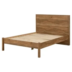 Queen Bed with Headboard (60