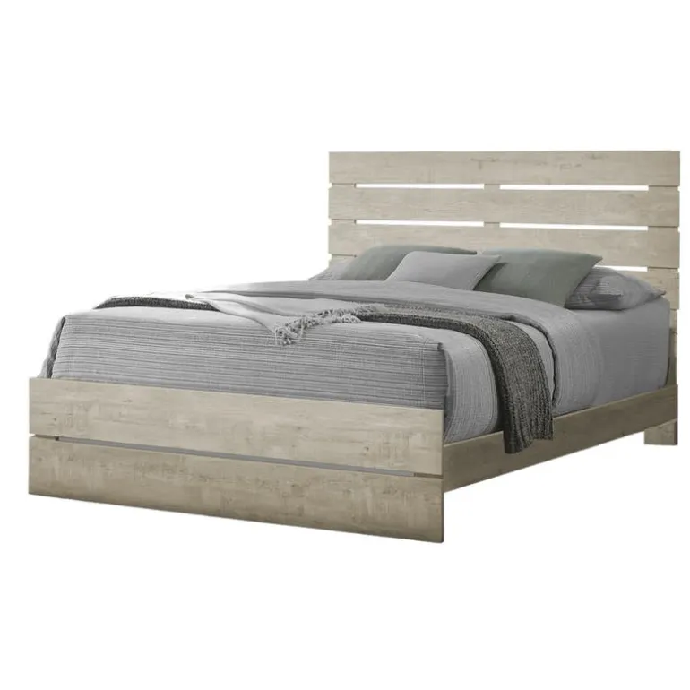 Queen Bed with Headboard (60") - Monarch