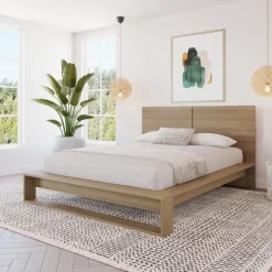 Queen Bed with Headboard (60