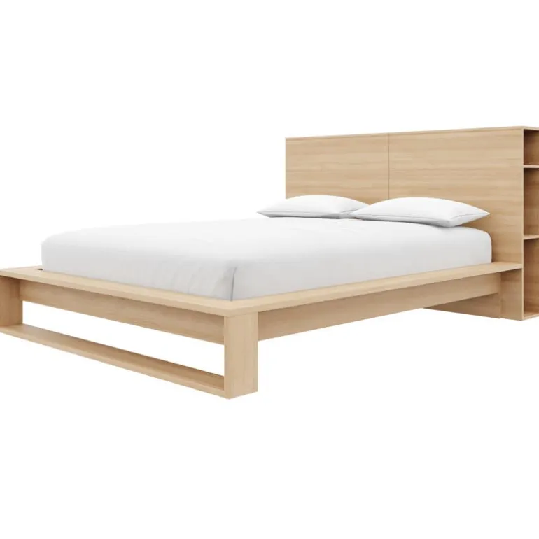 Queen Bed with Headboard (60") - Nexera