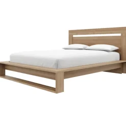 Queen Bed with Headboard (60