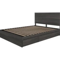 Queen Bed with Headboard (60