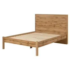 Queen Bed with Headboard (60