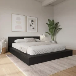 Queen Bed with Headboard (60") - Nexera