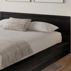 Queen Bed with Headboard (60