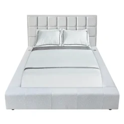 Queen Bed with Reading Lights and Console (60