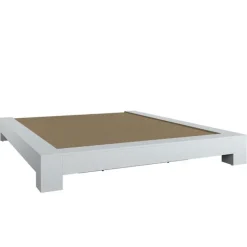 Queen Bed with Wall Units and Nightstands (60