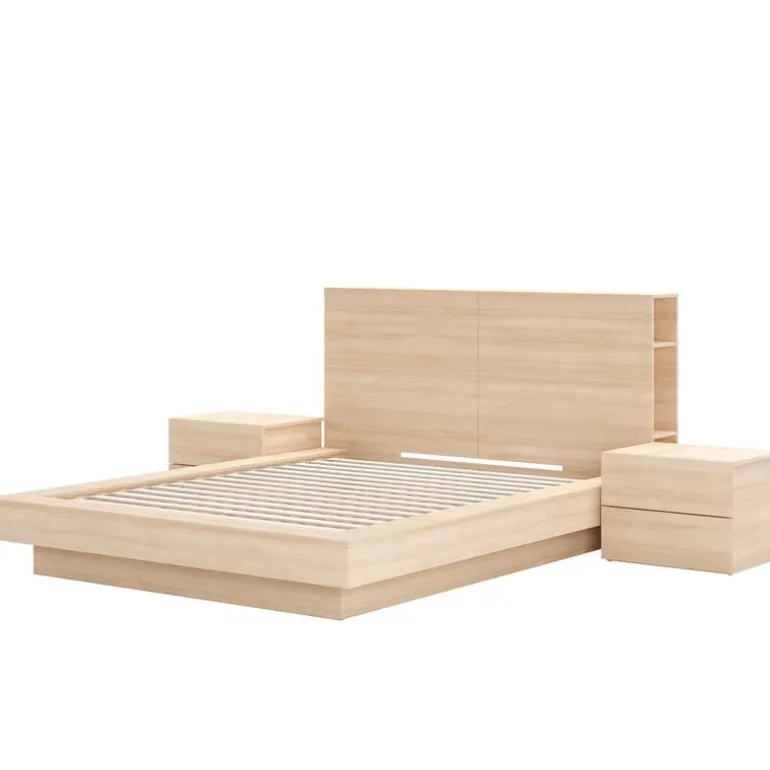 Queen Bedroom Set (60") - 4 pcs - Nexera