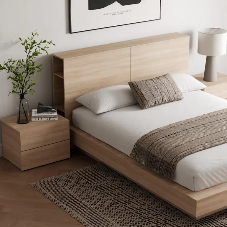 Queen Bedroom Set (60") - 4 pcs - Nexera