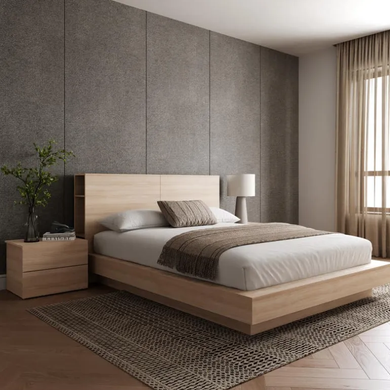 Queen Bedroom Set (60") - 4 pcs - Nexera