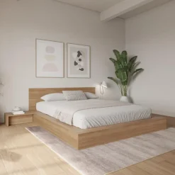 Queen Bedroom Set (60") - 4 pcs - Nexera