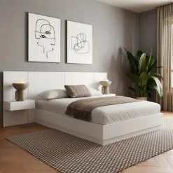 Queen Bedroom Set (60") - 4 pcs - Nexera
