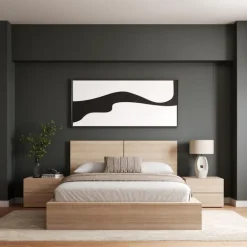 Queen Bedroom Set (60") - 4 pcs - Nexera