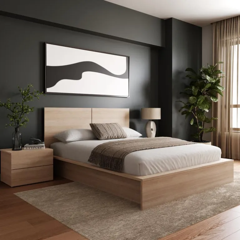 Queen Bedroom Set (60") - 4 pcs - Nexera