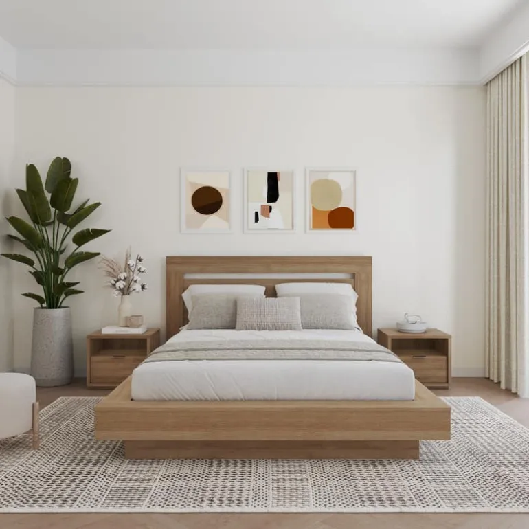 Queen Bedroom Set (60") - 4 pcs - Nexera