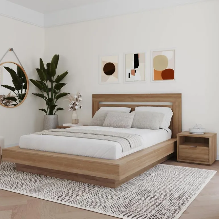 Queen Bedroom Set (60") - 4 pcs - Nexera