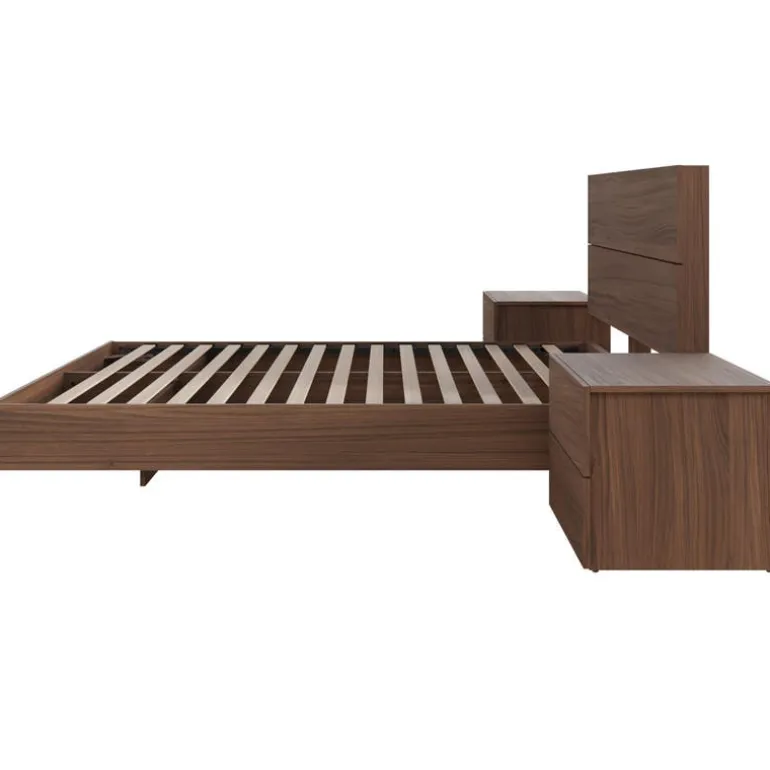 Queen Bedroom Set (60") - 4 pcs - Nexera