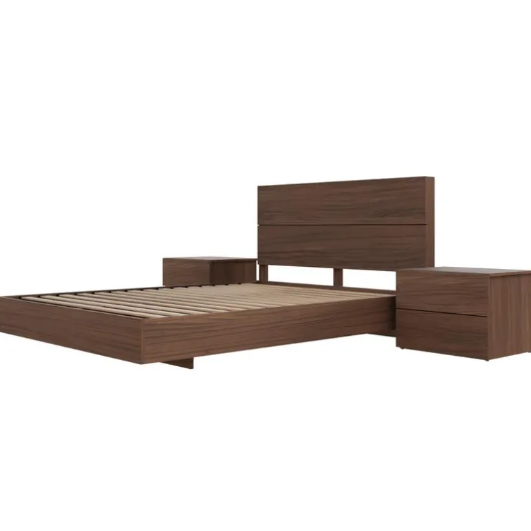 Queen Bedroom Set (60") - 4 pcs - Nexera