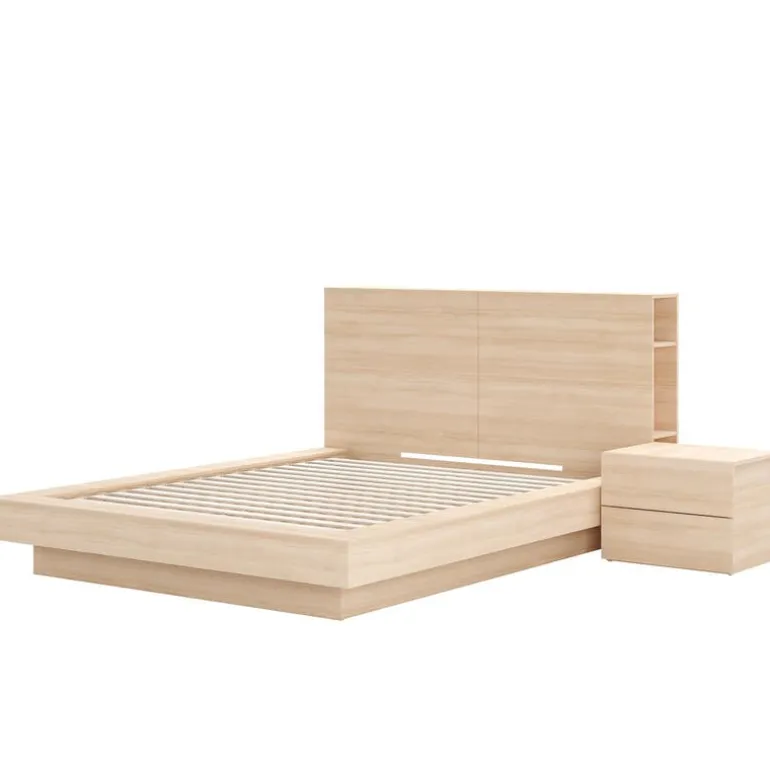 Queen Bedroom Set (60") - 3 pcs - Nexera