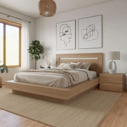 Queen Bedroom Set (60") - 4 pcs - Nexera