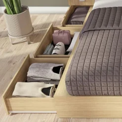 Queen Bedroom Set with 6-Drawer Storage (60