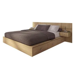 Queen Bedroom Set with 6-Drawer Storage (60