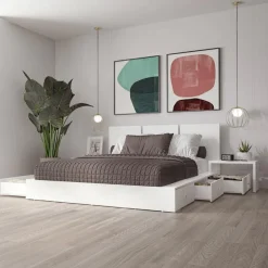 Queen Bedroom Set with 6-Drawer Storage (60