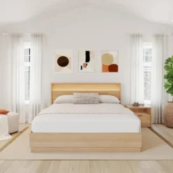 Queen Bedroom Set with Lighting (60