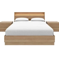 Queen Bedroom Set with Lighting (60