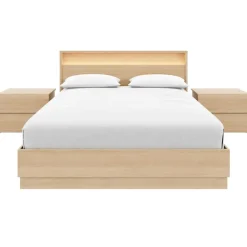 Queen Bedroom Set with Lighting (60