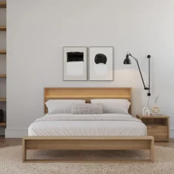 Queen Bedroom Set with Lighting (60