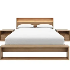 Queen Bedroom Set with Lighting (60