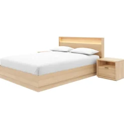 Queen Bedroom Set with Lighting (60