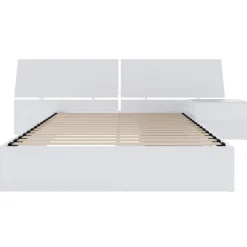 Queen 2-Drawer Storage Bedroom Set (60") - 3 pcs - Nexera