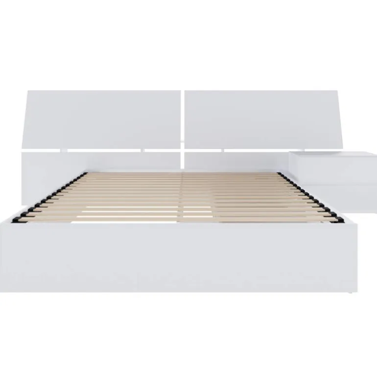 Queen 2-Drawer Storage Bedroom Set (60") - 3 pcs - Nexera