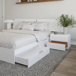 Queen 2-Drawer Storage Bedroom Set (60