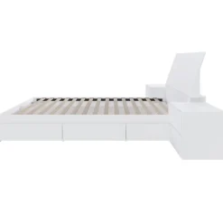 Queen 3-Drawer Storage Bedroom Set (60") - 4 pcs - Nexera