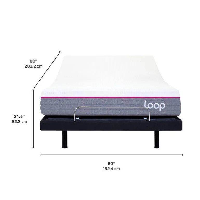 Queen Electric Bed with Loop Mattress (60")