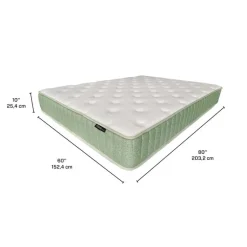 Queen Firm Mattress-in-a-Box with Pocket Coils - 60