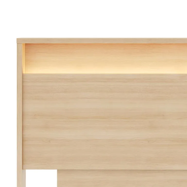 Queen Headboard with Integrated Lighting - Nexera