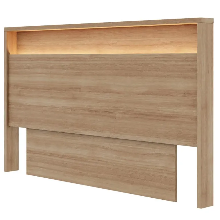 Queen Headboard with Integrated Lighting - Nexera