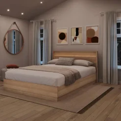 Queen Headboard with Integrated Lighting - Nexera