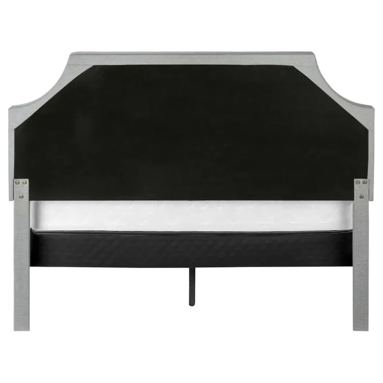 Queen Linen Bed with Headboard (60") - Monarch