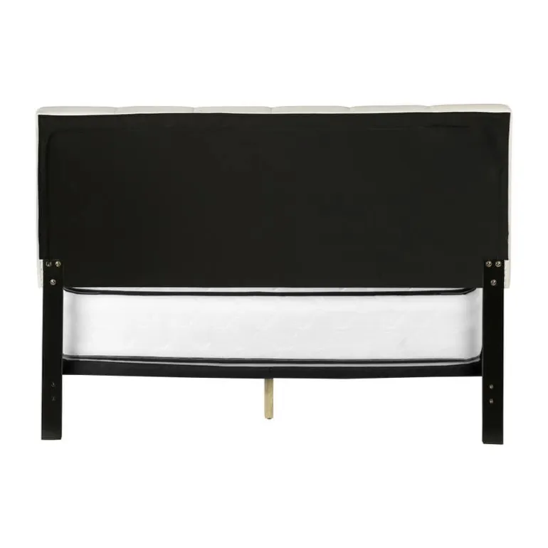 Queen Linen Bed with Headboard (60") - Monarch