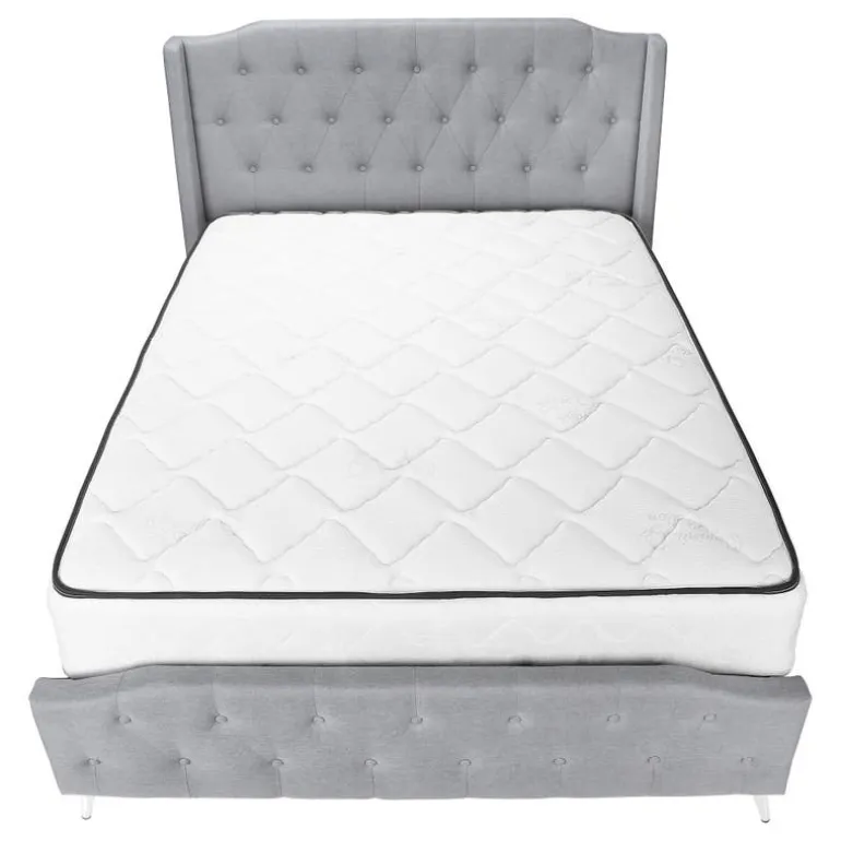Queen Linen Bed with Headboard (60") - Monarch