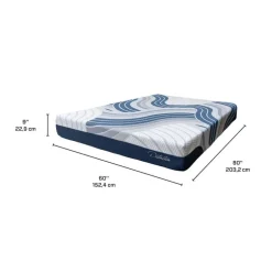 Queen Medium-Firm HybridMattress-in-a-Box - 60"